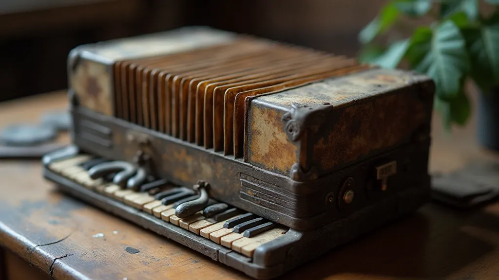 Vintage accordion