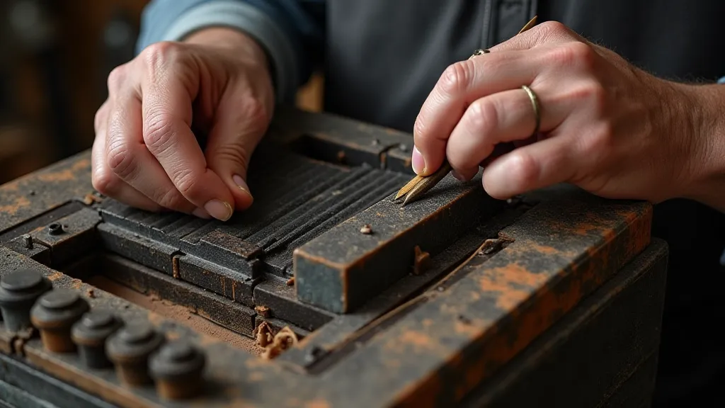 Accordion restoration in progress