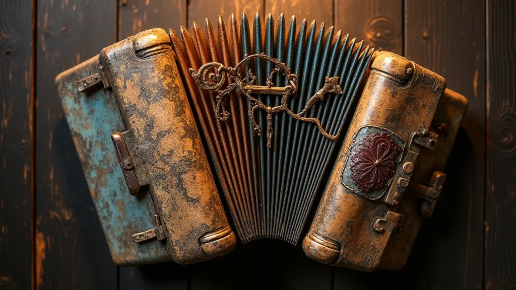 Accordion wall sculpture