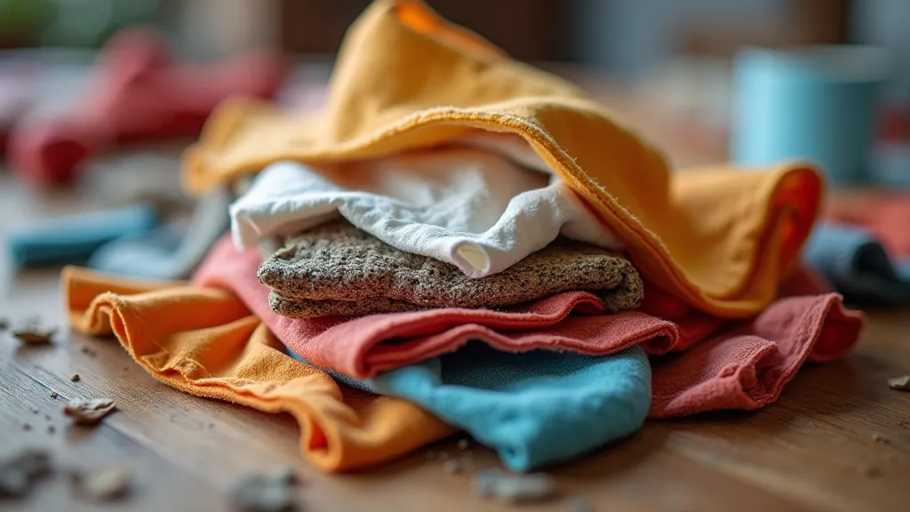 Assorted fabric scraps