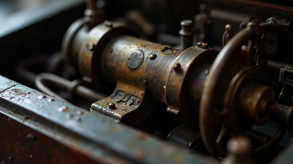 Vintage music box gears