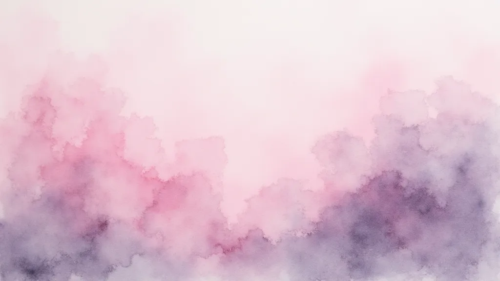 Watercolor wash painting