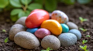 DIY Painted Rocks: Cute Garden Decorations